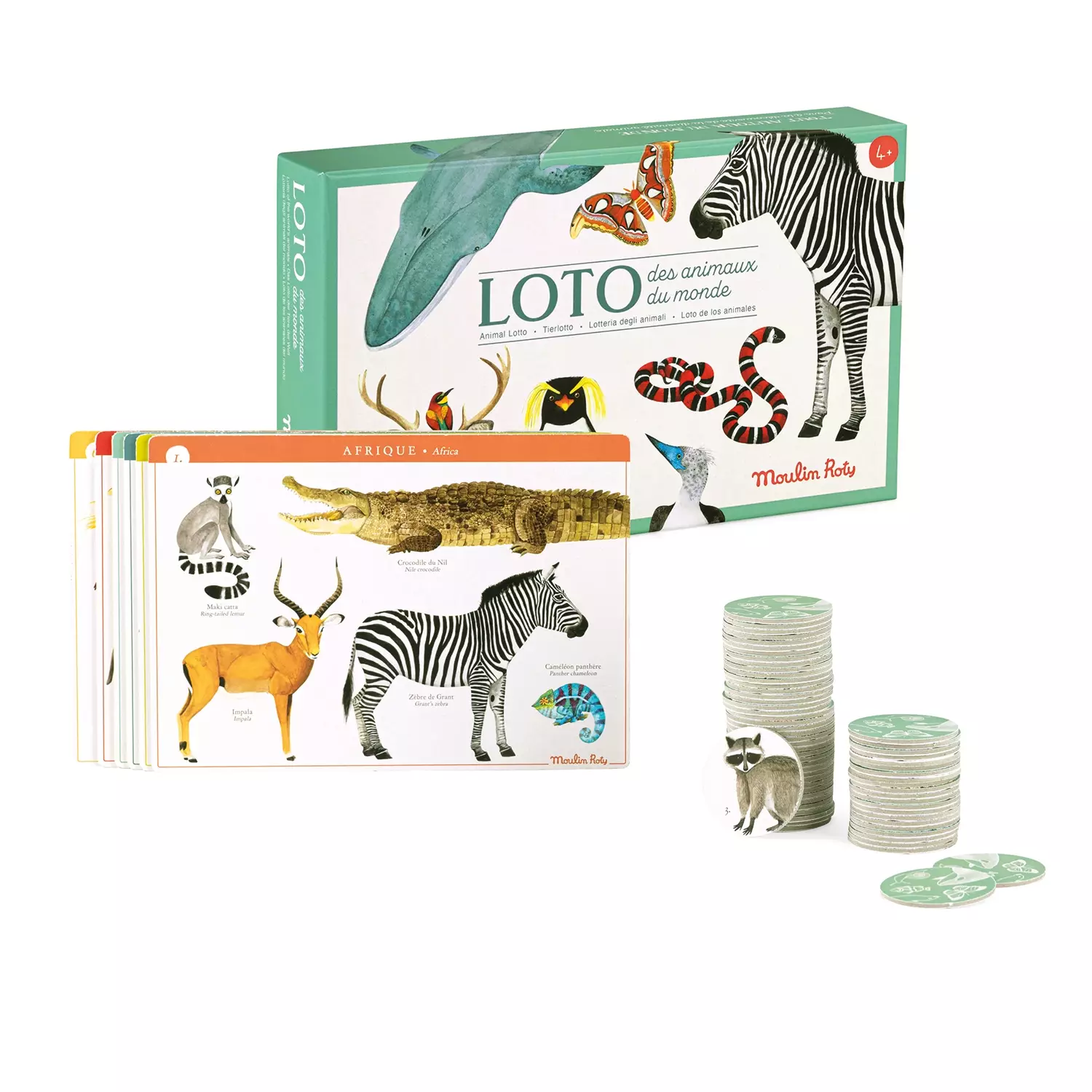 Featured image for “Loto des animaux - Tout autour du monde”