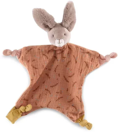 Featured image for “Doudou lapin argile Trois petits lapins”