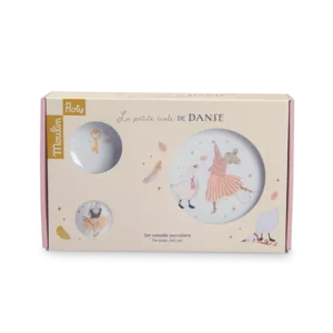 set de vaisselle en porcelaine la petite école de danse