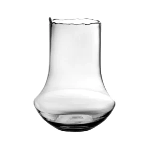 famiglia vase verre dia 23 x h 30 cm transparent